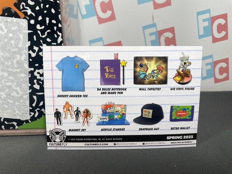 The Nick Box CultureFly Nickelodeon Spring 2023 Box New Complete Kablaam Wallet gallery