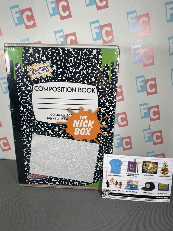 The Nick Box CultureFly Nickelodeon Spring 2023 Box New Complete Kablaam Wallet
