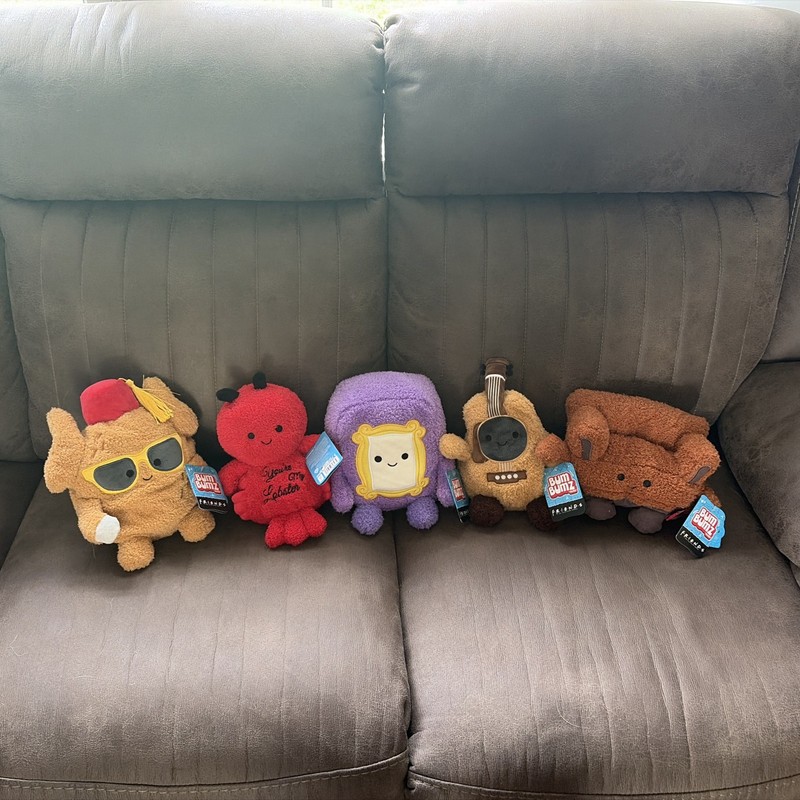 Bum Bumz Friends TV Show Themed Collectible Plush Set Original