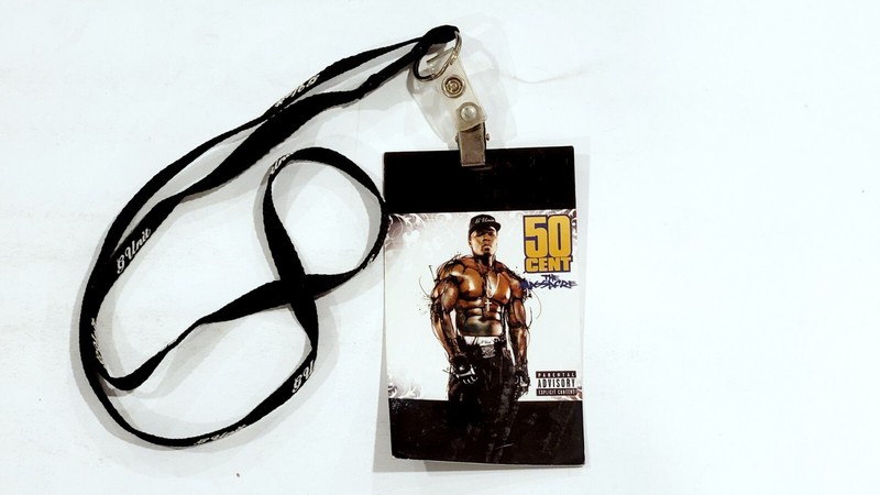 50 cent - "The Massacre" - Keychain ID Card - free shipping