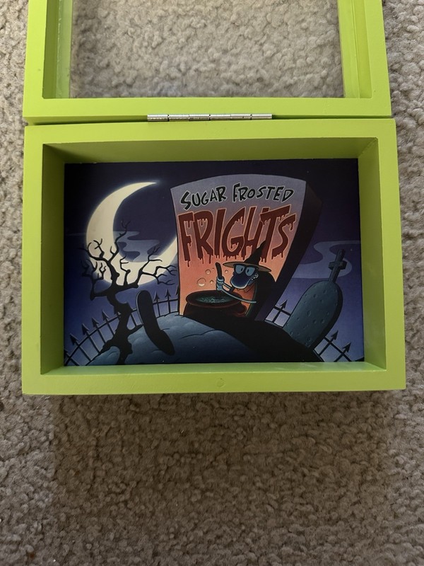 Nick Box Nickelodeon Rocko's Modern Life Sugar Frosted Frights Shadow Art Box gallery