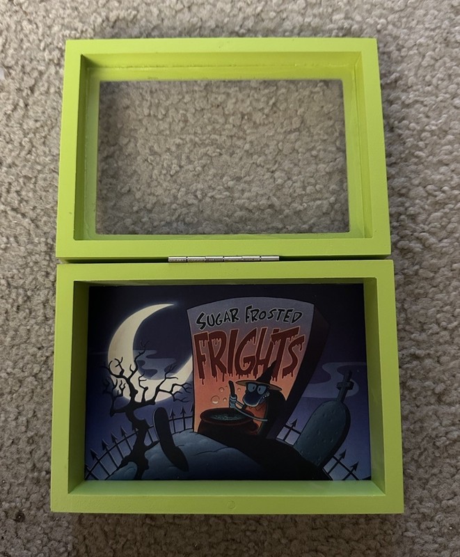 Nick Box Nickelodeon Rocko's Modern Life Sugar Frosted Frights Shadow Art Box gallery