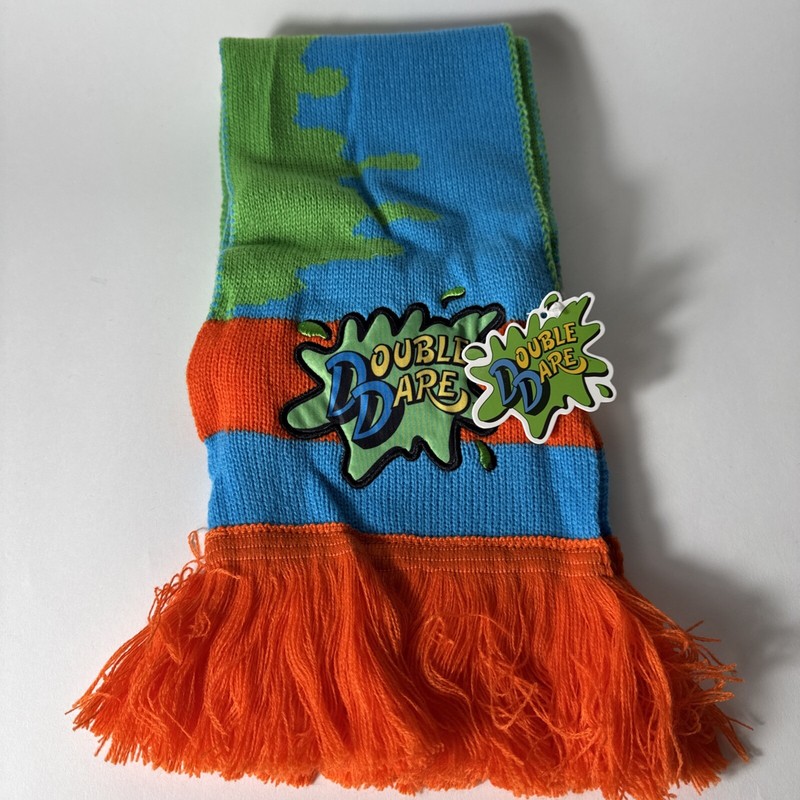 Double Dare Slime Scarf, Knit, New with Tags, Nick Box by Culturefly