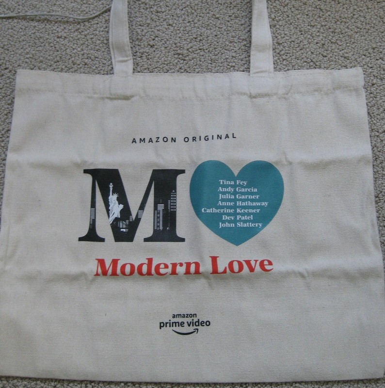 MODERN LOVE AMAZON OFFICIAL 2019 PROMOTIONAL PROMO KEEPSAKE BOX TOTEBAG POST ITS gallery