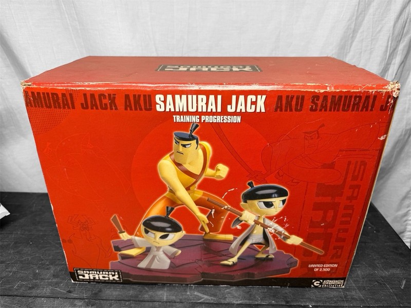 Cartoon Network Samurai Jack Training Progression Statue #244/2500