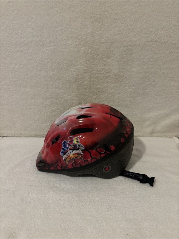 Vintage Y2K Power Rangers Dino Thunder Small KIDS Bicycle Bike Helmet