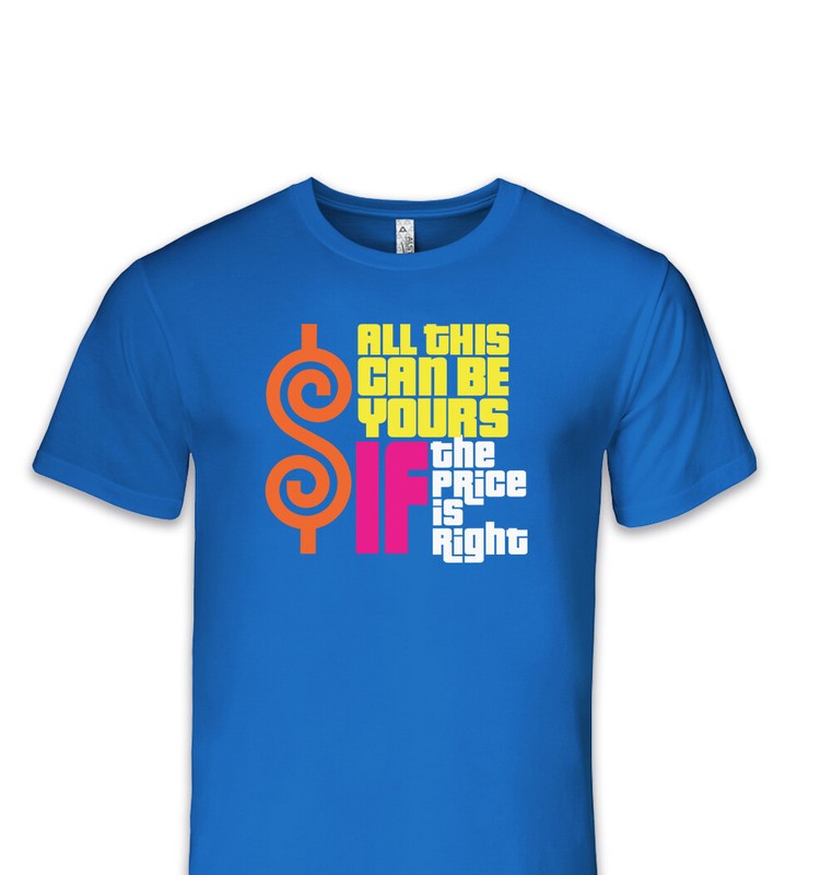 The Price is Right Live Unisex T-Shirt Size S-4XL – Blue – 4003