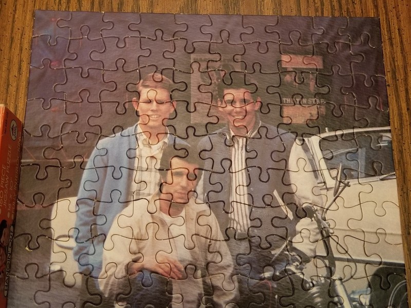 1976 HG Toys Happy Days The Fonz Hangin Out 14" x 10" Puzzle 150 Piece Comp gallery