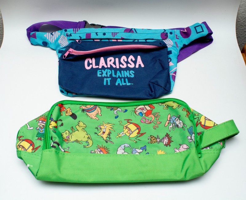 2 Nickelodeon Nick Box Exclusive Bags Clarissa Pack & Character Toiletry Bag