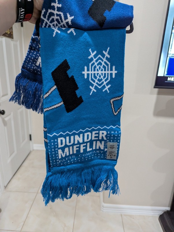 Dunder Mifflin Scarf The Office TV Series