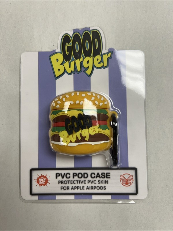 Nick Box Exclusive Culturefly Nickelodeon Good Burger Air Pods Case Holder