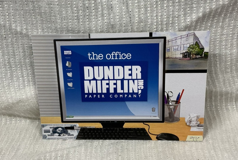 The Office Subscription Box Card Dunder Mifflin Paper Company Advertising