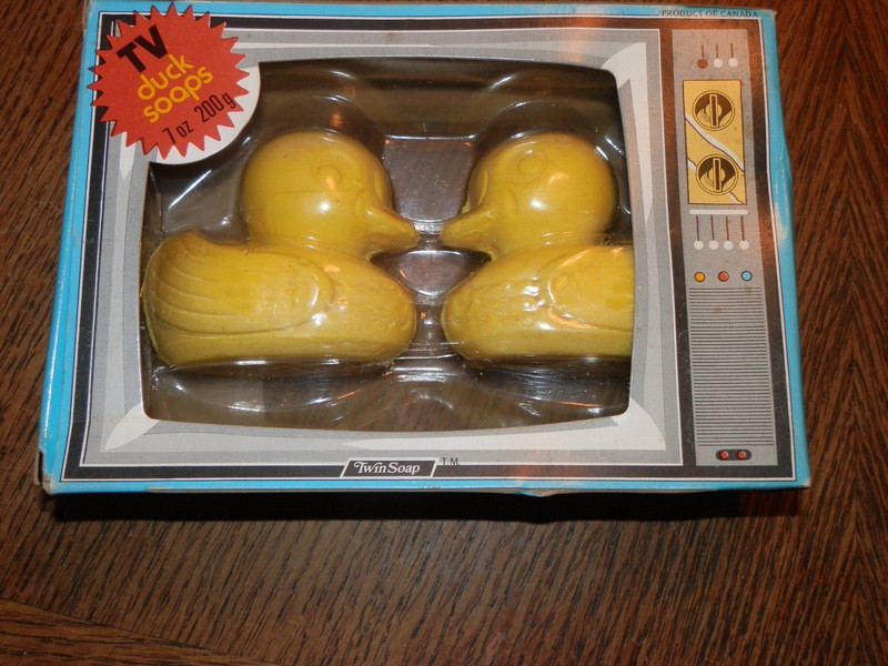 Vintage Twincraft TV Duck Soap Unused in Original Box SEALED Canada