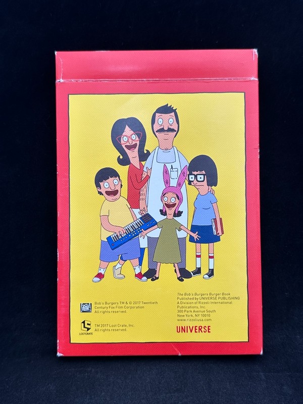 Bob's Burgers Burger of the Day Recipe Box 2017 Loot Crate Exclusive 25 Cards gallery
